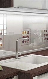 Декоративные вставки из стекла и пластика